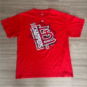 Majestic Red Cardinals Champions Tee